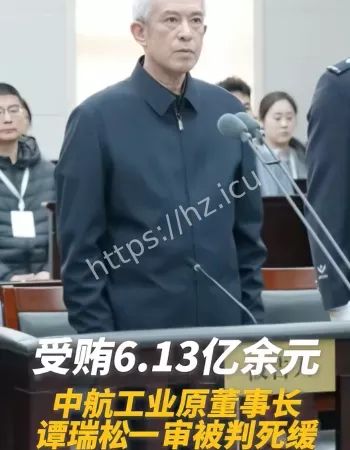 谭瑞松被判死缓