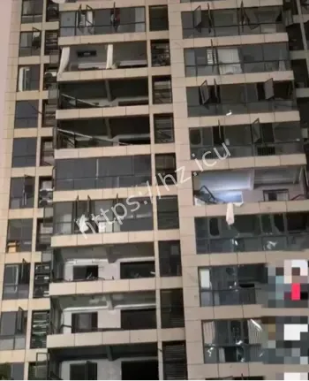 湖北鄂州13级龙卷风灾害